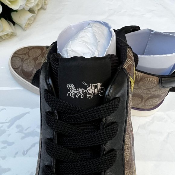 Coach X Jean-Michel Basquiat sneakers c6028 - Picture 6 of 8